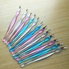  12pcs  Color Practical Nail Art Tools Pedicure Cuticle Trimmer Remover Pusher