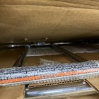 New Invacare 1 Pair Half Length Side Bed Rails Chrome 6630
