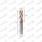 1 2  3 Flute Variable Helix Carbide End Mill 3  Overall Length- Alcrn Coated Us