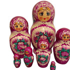 Matryoshka Russian Nesting Dolls 7 Piece Set Hand Painted