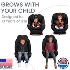 Convertible Car Seat 5-120 Lbs  Rear-facing To Booster  Performance Fabric