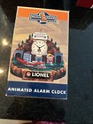 Lionel Trains 100th Anniversary Animated Glowing Talking Alarm Clock  New Works