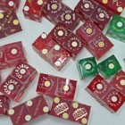 Vintage Casino Dice Lot Of 66 From Various Las Vegas Venues 