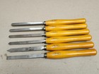 Marples Turning Lathe Chisel Set Lot Of 6