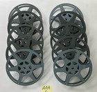 10- 16mm  400   Empty  Metal  Film  Reels  Tayloreel Corp    Grey      Very Nice