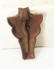 Vtg Antique Round Oak Ornate Cast Iron Stove Leg Foot