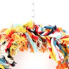 Parrot Swing Toy Bird Toys Hanging Ring Hoop Rope For Swings Parrots