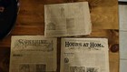 1890 s Antique Newspaper Lot With Ads Ephemera 3 Maine  New York