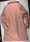 Old Navy Classic Overcoat Pink Mid-length Button Collared Pockets Women s L