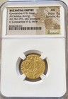 Byzantine Constantine Vi   Irene Solidus Ngc Au Ancient Gold Coin