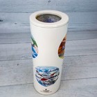 Vintage 8 5 X 3  Ceramic Kaleidoscope Ace Fighters War Planes Spitfire Mustang