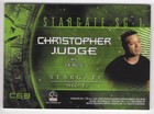Teal c christopher Judge Stargate Sg1 Heroes Costume Wardrobe Card C68
