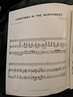 Christmas In The Northwest Vintage Christmas Piano Sheet Music With Lyrics 1985