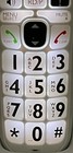 Clarity Amplified Sound Cordless Handset Telephone Phone System Large Number