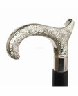 Brass Handle Vintage Designer Antique Victorian Wooden Walking Stick Cane Gift