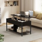 Gianna Lift Top Coffee Table With Storage 39  Center Table With Hidden Compartme