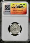 Ancient Roman Coin Emperor Trajan Decius 249-251ad Ngc Certified Silver Denarius