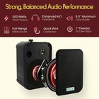 Pyle 6 5   Indoor outdoor Waterproof Speakers  black 