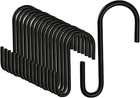 20 Pcs Heavy Duty Steel S Shaped Hooks Hanging Hangers Pan Pot Holder Rack