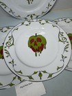 Disney Poison Apple Villains Dinner Plate Zrike 10 5  New Porcelain Set Of 4