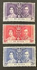 Travelstamps  1937 St Lucia Stamps Scott  107-109 - Kgvi Coronation Issue Mogh