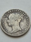 1838 Queen Victoria Fourpence Groat  925 Sterling Silver Coin Very Nice