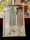Vintage 1940s 1950s Simplicity Sewing Pattern Lot Dresses Skirts Blouses