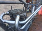Chrome Triumph T120 Desert Racer Pipes  Made In England