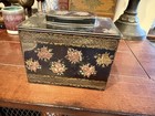 Antique 1900s Chinese Tea Box 6 X 5 Floral
