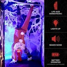 Haunted Hill Farm 7 2-ft  Upside-down Light Up 85   Orange And Brown