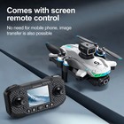 4k Drone Screen Remote Dual Camera Wifi Rc Quadcopter Brushless Auto Return Nk