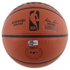 Lakers Shaquille O neal Authentic Signed Orange Wilson Basketball Bas Witnessed