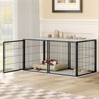 Dog Cage 48  Dog Kennel For Medium Dogs Puppy Dog Playpen With Top  Pet Cage