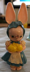 Vintage Lot Of 10 Baby Rattles Toys Plastic 1 Knickerbocker Bunny