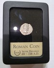 Rare Roman Empire Coin Silver Denarius - High Grade - With Display Case