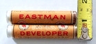 2 Vtg Eastman Kodak Photo Elon Quinol Developing Powder Advertising Vial Tubes