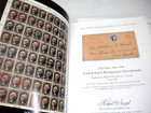 Siegel Stamp Auction Catalogs Frelinghuysen Collection Part One   Two 2012 Hb