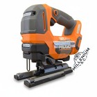 Ridgid 18v Brushless Cordless Jig Saw Kit - Open Box - 2 0ah Battery   Charger