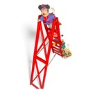 1994 Mr Christmas Mickey s Tree Trimmers Animated  4    Ladder  Working Read