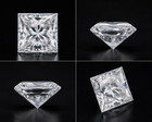 Lab Grown 8 16 Ct Fancy White Princess Cut Diamond Vvs1 Quality Loose 11x11 Mm