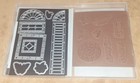 Stampin Up Clear Mount Rubber Stamp Sets W  Metal Cutting Dies Lot Of 3 New Look
