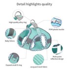 Dog Harness Leash Set For Small Dogs Adjustable Puppy Cat Harness Vest