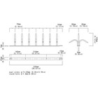              Shinobi Gaeshi H130 Dual Bladed White Made In Japan Security Spikes