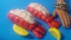 Ooak 1 6 Scale Miniature Dollhouse Food  Lobster Tails For 2 