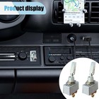 2pcs Heavy Duty Toggle Switch  50 Amp 12 Volt 2 Position 2 Pin Rocker Switch  On