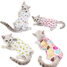 New Cat Recovery Suit Cotton Dog Care Pajamas Pet Surgery Post Operative Clothes