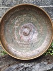 Stunning Large Bronze Middle Eastern Bowl With Inscriptions  18th C