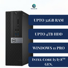 Dell Windows 11 Desktop Pc Up To I7 8th Gen  32gb Ram  4tb Ssd  Built-in Wifi