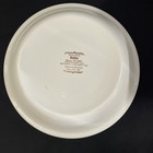 Vintage Watkins 1981 Cheese Cake Recipe Ceramic Pie Plate Fluted Dish 6296 Usa