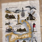 Kay Dee Cape Cod Tea Towel Souvenir Massachusetts Lighthouse Home Decorations